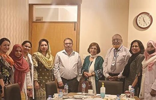 Visit by Dr Zaryab Sethna